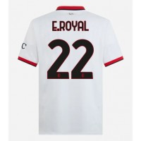 AC Milan Emerson Royal #22 Vieraspaita 2024-25 Lyhythihainen